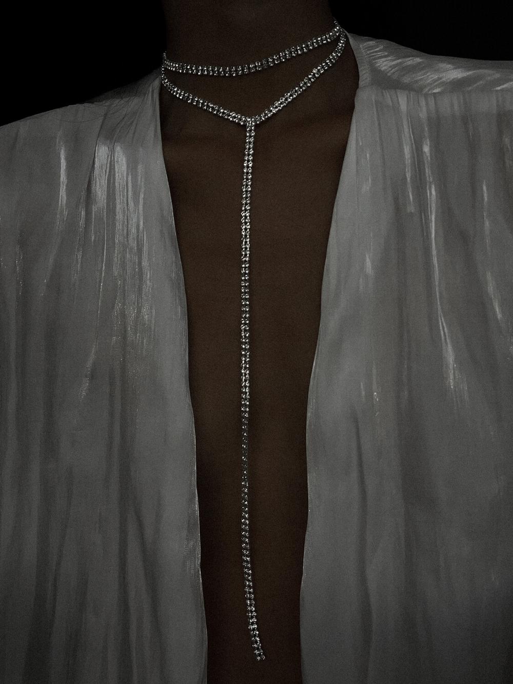 Ожерелье 320 (Серебряный)